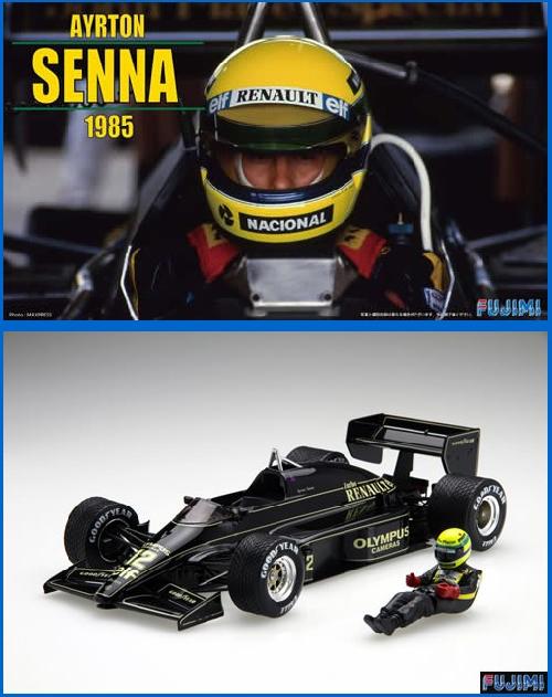 Fujimi 91457 - 1/20 GPSP-23 Lotus97T Portugal GP 1985 with Driver Figure