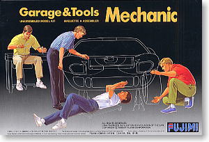 Fujimi 11003 - 1/24 GT-3 Mechanic Figure (Model Car)