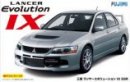 Fujimi 03918 - 1/24 ID-107 Mitsubishi Lancer Evolution IX GSR w/Window Frame Masking