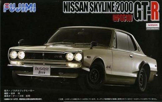 Fujimi 03828 - 1/24 ID-115 Nissan Skyline 2000 GT-R (KPCG10) Hakosuka DX. (w/Etching parts)