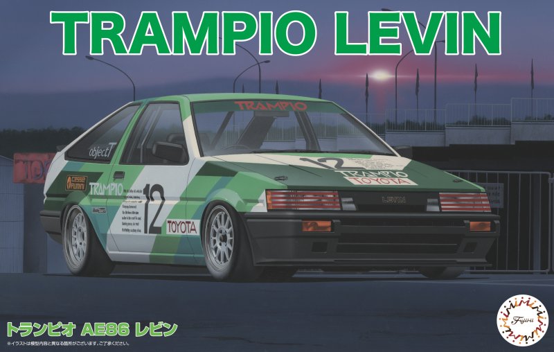 Fujimi 04784 - ID-320 1/24 Trampio Toyota Levin AE86