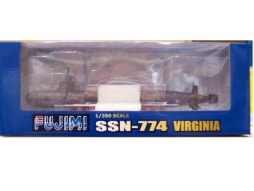 Fujimi 15171 - 1/350 USS Virginia (SSN774) Attack Submarines Finished