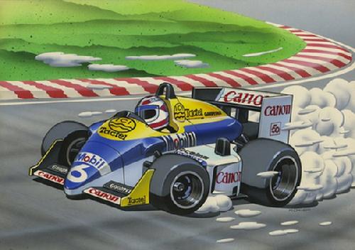 Fujimi 09178 - GPQ-2 F1 Williams FW11-B