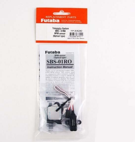 Futaba FP-306280 Telemetry System SBS-01RO RPM Sensor (Optical Type)