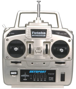 Futaba 4YF 4-Channel FM 40MHz/ R136F/ 3xS3003