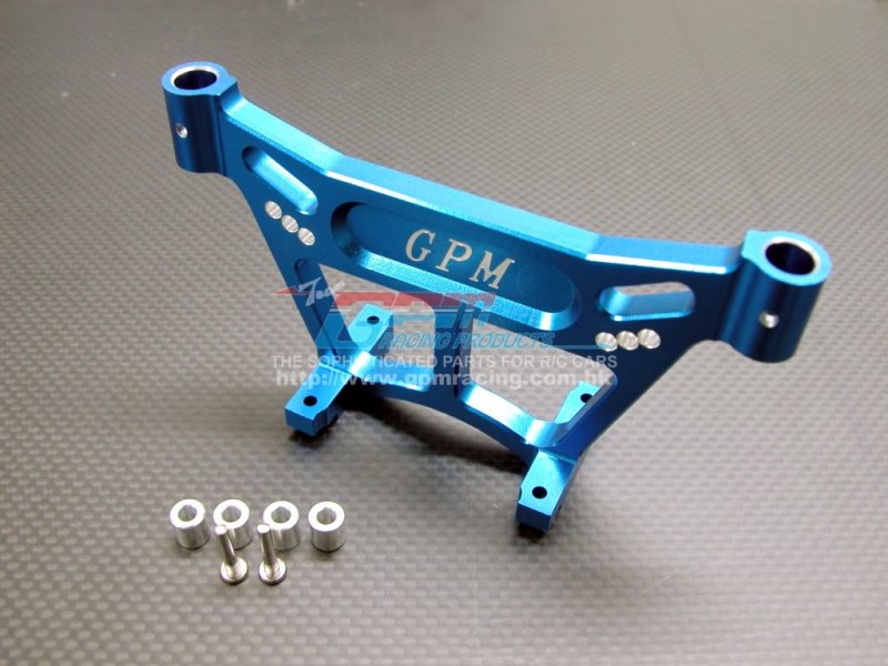 Associated Monster GT Alloy Rear Damper Mount With Collars & Screws - 1pc set - GPM AGM1030