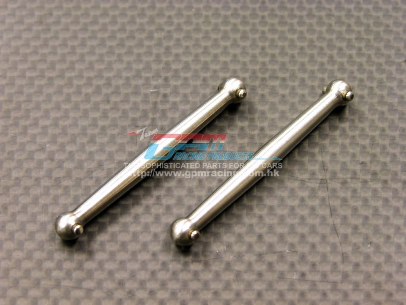 Associated RC 18T Alloy Front/Rear Dog Bone (43mm) - 1pr - GPM AR2043