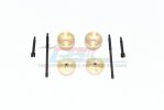 AXIAL 4WD SCX24 DEADBOLT Harden Steel #45 Front CVD Joint+Rear Drive Shaft + Brass Pendulum Wheel Knuckle Axle Weight - 8 pcs set - GPM SCX247FRSX+5