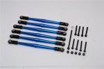 Axial Racing SCX10 Aluminium Adjustable Link Parts For 295mm Wheelbase - 6pcs set - GPM SCX049/295