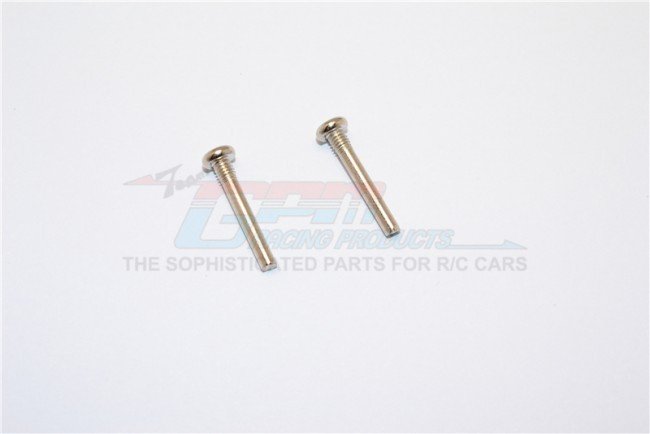 AXIAL Racing YETI JR Stainless Steel Half Thread Screw Shaft For Original Swing Arms -2pc set - GPM MYTACC