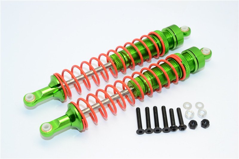 Axial Racing Yeti Aluminium Rear Adjustable Spring Damper (125mm) - 1pr set - GPM YT125R