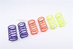 1.2+1.3+1.4mm Fluorescent Colour Damper Spring set - 30mm - 3prs - GPM DSP030