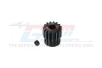 40CR Steel Motor Gear 15T(32 Pitch,Module: 0.8mm,Motor Tooth Diameter: 5mm) - GPM MG515T/0.8M