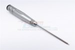 Alloy Hex Screw Driver Of New Handle Design With 2.0mm Steel Long Pin - 1pc - GPM XSD002L