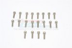 SUS304 Stainless Steel Cap Head Socket Screws M3x18mm - 20pcs - GPM SUS3X18