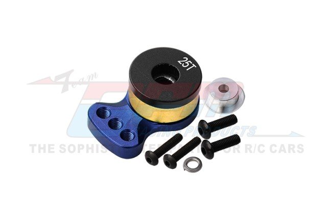 6061 Alloy Hi-torque Servo Saver For 25T Spline Output Shaft (S) - GPM SH025TM/SN