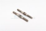 Titanium Cylinderical Turn Buckles 13mm Long Axle With 9mm Long M3 Thread - 1pr - GPM TT3013MTL9C