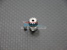 HPI Minizilla Titanium Motor Gear With Alloy Cap & Screw (13T) - GPM TMB013T