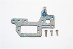 Kyosho Mini Inferno ST /Mini Inferno Graphite Servo Mount Cover With Screws - 1pc set Blue Graphite - GPM GMIF026B