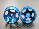 Mini-z AWD Alloy Front/Rear Sinkage Rims (5p, 1.5mm Off set , Width 8.5mm) - 1pr - GPM MZA503F/R/+1.5