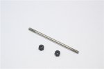 Kyosho Motor Cycle Aluminium Rear Wheel Shaft - 1pc set - GPM KM025R