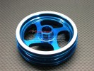 Kyosho Motor Cycle Alloy Rear Wheel (4 Swirl) - 1pc - GPM KM0504R