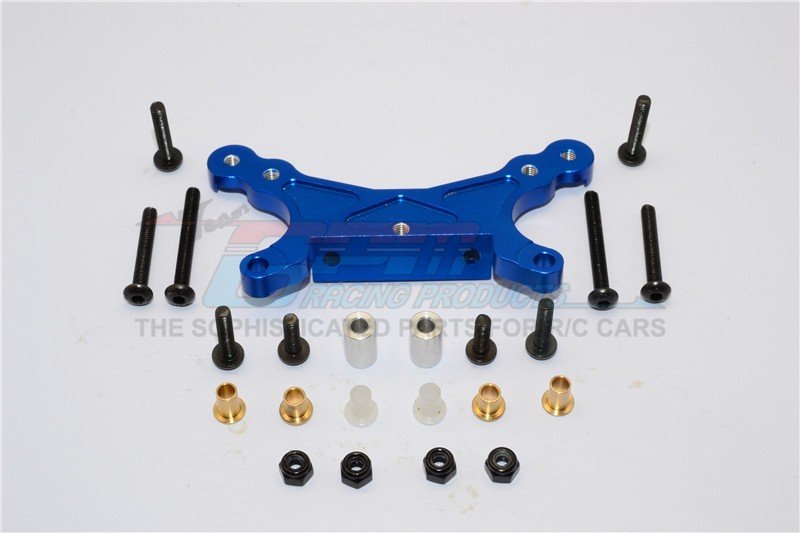 Tamiya M1025 Hummer Aluminium Front Damper Mount - 1pc set - GPM HM1028