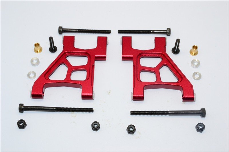 Tamiya M1025 Hummer Aluminium Rear Lower Suspension Arm - 1pr - GPM HM1056