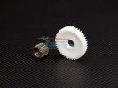 Tamiya 1/8 Terra Crusher Titanium Gear (F/Clutch Bull)-16T+Derin Main Gear-43T - GPM DTEC1643T