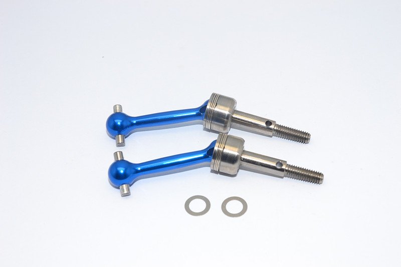 Tamiya TT02 Titnaium + Alloy-7075 Unviersal Swing Shaft - 1pr - GPM THTT2233