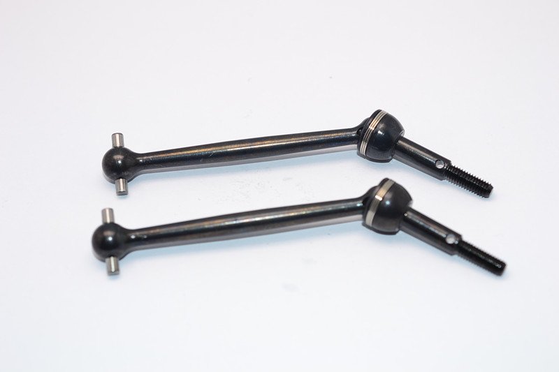 Tamiya TT02B Steel#45 Front/Rear CVD Swing Shaft (64mm) - 1pr set (For TT02B, DT03) - GPM STT2B264C