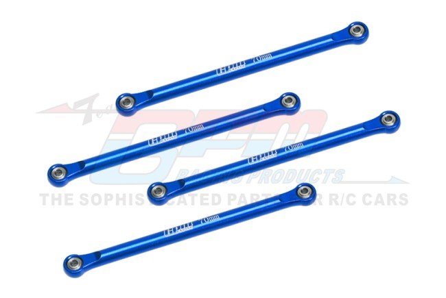 TEAM LOSI MINI LMT BRUSHED MONSTER TRUCK Aluminum 7075 Lower 4-link Bar set - GPM LMTM014FR