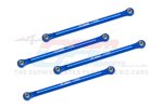 TEAM LOSI MINI LMT BRUSHED MONSTER TRUCK Aluminum 7075 Lower 4-link Bar set - GPM LMTM014FR