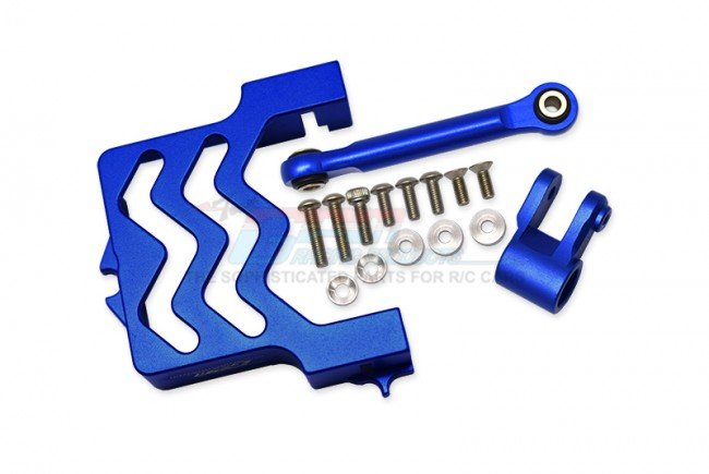 TRAXXAS MAXX MONSTER TRUCK Aluminum Servo Mount +Aluminum Tie Rod+25T Aluminum Servo Horn - 16pc set - GPM TXMS024N