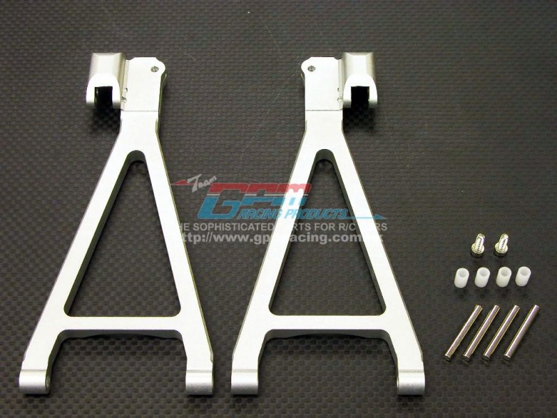 TRAXXAS Revo /Revo 3.3 / E-REVO Alloy Rear Lower Arm (Sandwich Design With Screws+Pins+Delrin Collars)- 1pr set - GPM TRV056