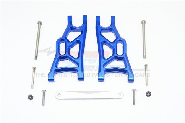 TRAXXAS SLASH PRO 2WD SHORT COURSE Aluminum Front Arms - 11pc set - GPM SLA2W055