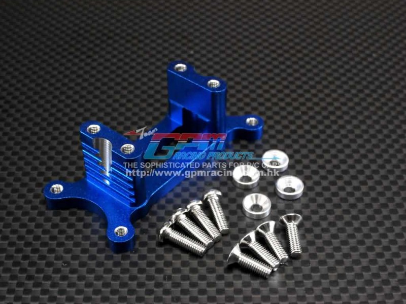 TRAXXAS Tmaxx 3.3 /Tmaxx 1.1 Alloy Engine Mount With Heat Sink & Collars & Screws - 1pc set - GPM TMX1080