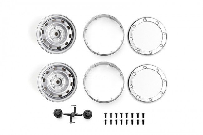 TRAXXAS TRX4 TRAIL CRAWLER Aluminum Wheel 1.9' For Crawlers (Design B) - 24pc set - GPM ZSP049