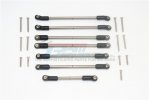 TRAXXAS TRX4 FORD BRONCO Titanium Adjustable Upper & Lower Suspension Links - 20pc set - GPM TRX4160GT