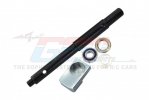 TRAXXAS X-MAXX 8S Medium Carbon Steel Cush Drive Input Shaft+Aluminum 7075-T6 Mount+Bearing set - GPM TXM8035/TR