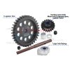 TRAXXAS X-MAXX 8S MONSTER TRUCK 40CR Carbon Steel M1.5 Spur Gear 35T + Motor Gear 20T - GPM XRT2035TS