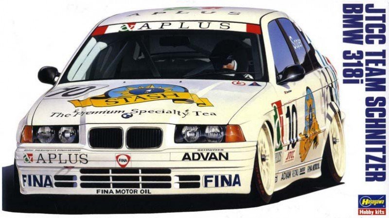 Hasegawa 20270 - 1/24 JTCC Team Schnitzer BMW 318i Japan Touring Car Championship Steve Soper Leopold Prinz von Bayern