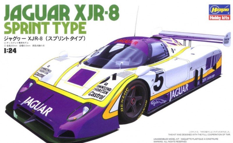 Hasegawa 20281 - 1/24 Jaguar XJR-8 Sprint Type