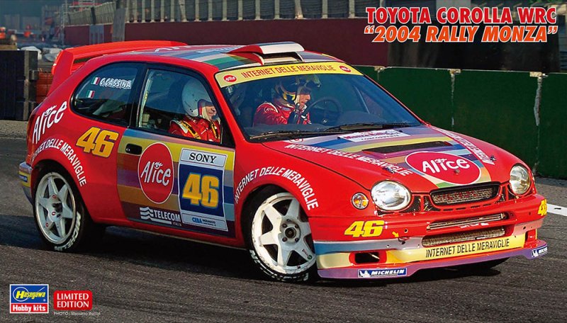 Hasegawa 20619 - 1/24 Toyota Corolla WRC '2004 Rally Monza'