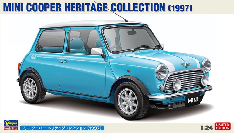 Hasegawa 20721 - 1/24 Mini Cooper Heritage Collection (1997)