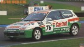 Hasegawa 20284 - 1/24 Castrol Honda Civic 1993 No.76 James Thompson