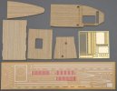 Hasegawa 72124 - 1/700 QC24 Wooden Deck For Aircraft Carrier Akagi Three Flight Deck