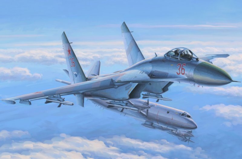 Hobby Boss 81712 - 1/48 Su-27 Flanker Early