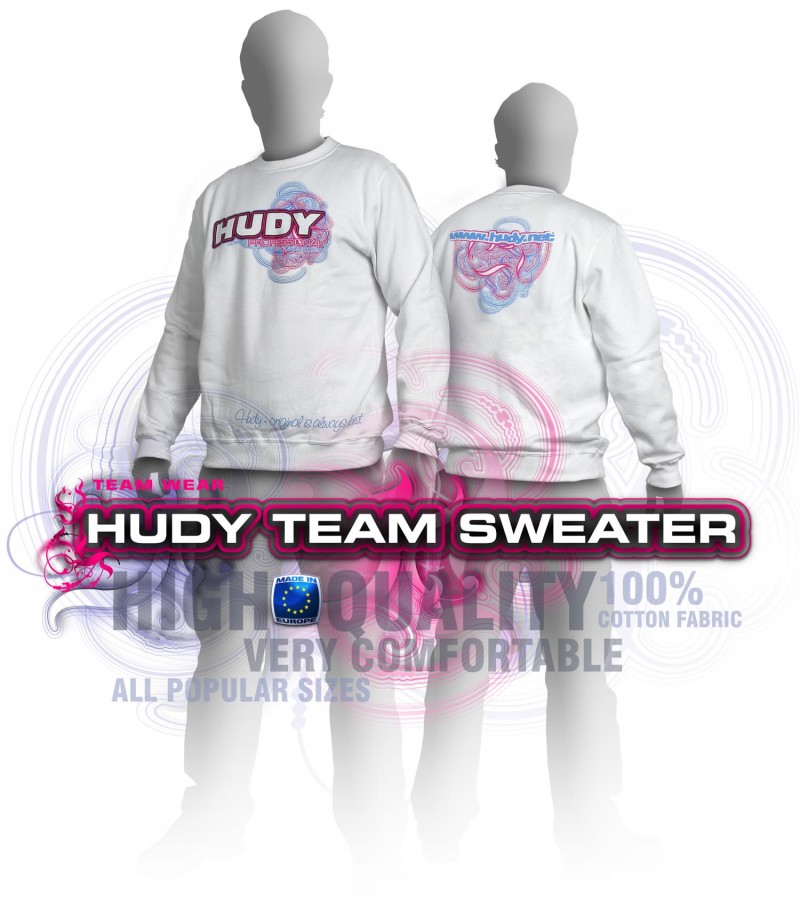 HUDY 285400l - HUDY Sweater - White (l)