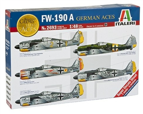 Italeri 2693 - 1/48 Fw 190 A German Aces WWII